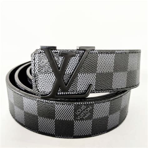 cinto louis vuitton negro|cinturones lv.